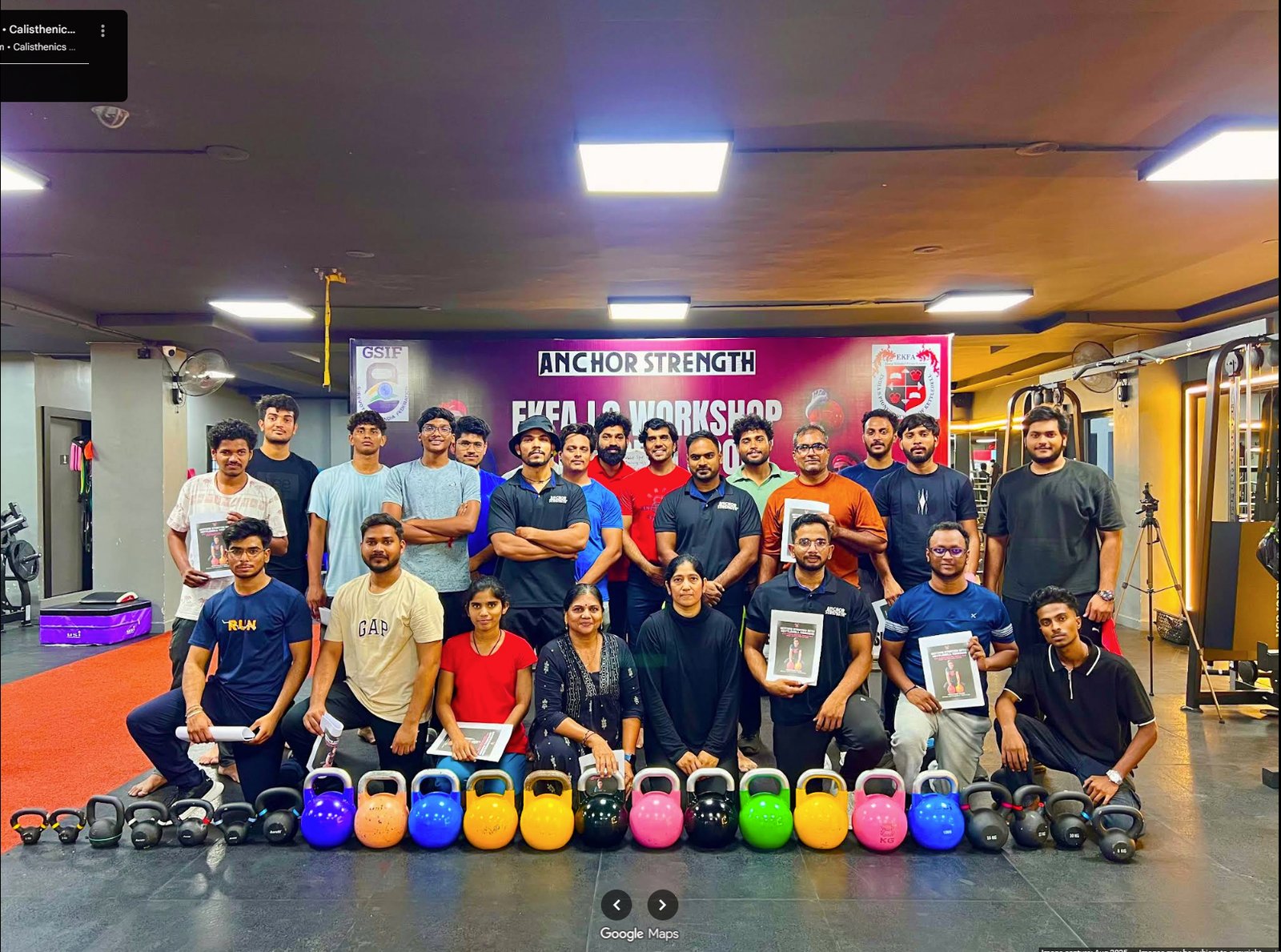 Kettlebell training